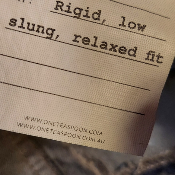 One Teaspoon Mens Cowboy Jeans Mr Golds NWT Size 34R Awesome! - Picture 6 of 7